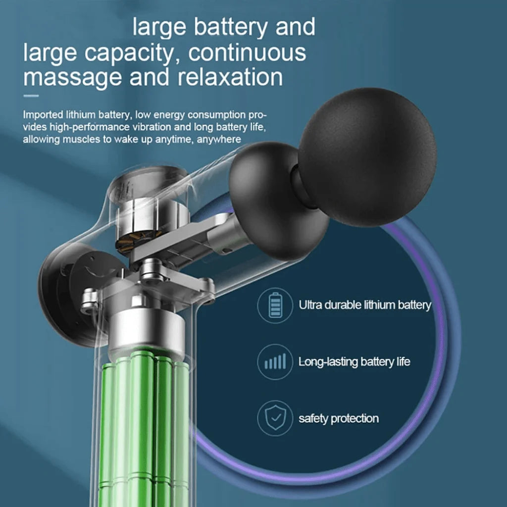 AJMO™ Professional Massage Gun – Deep Tissue & Neck Relief
