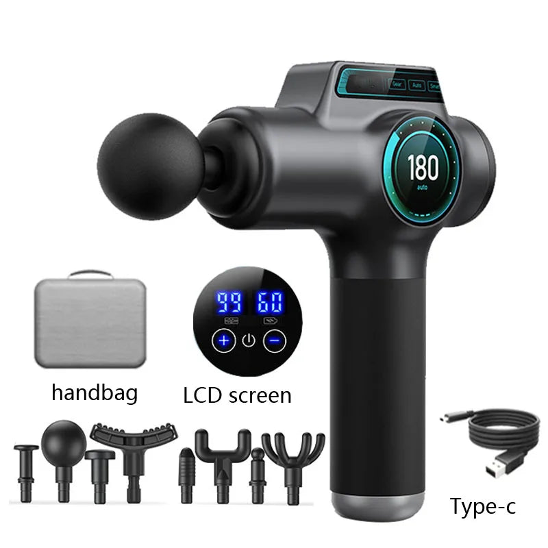 AJMO™ Professional Massage Gun – Deep Tissue & Neck Relief