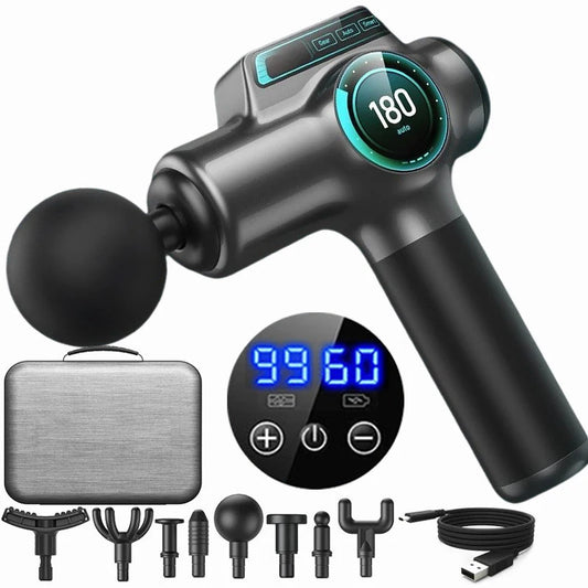 AJMO™ Professional Massage Gun – Deep Tissue & Neck Relief
